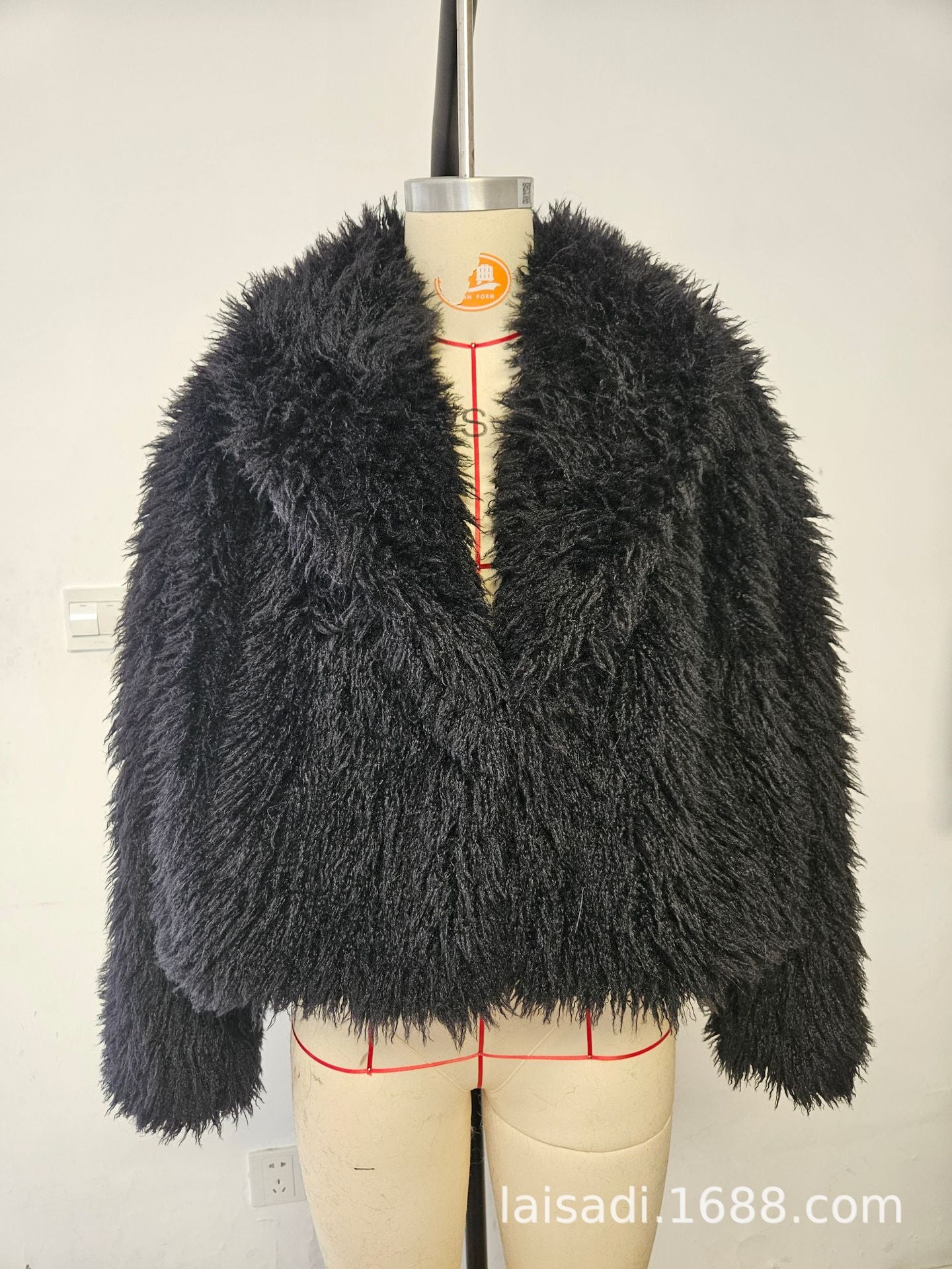 New European and American ladies fashion Joker environmental protection fur short coat