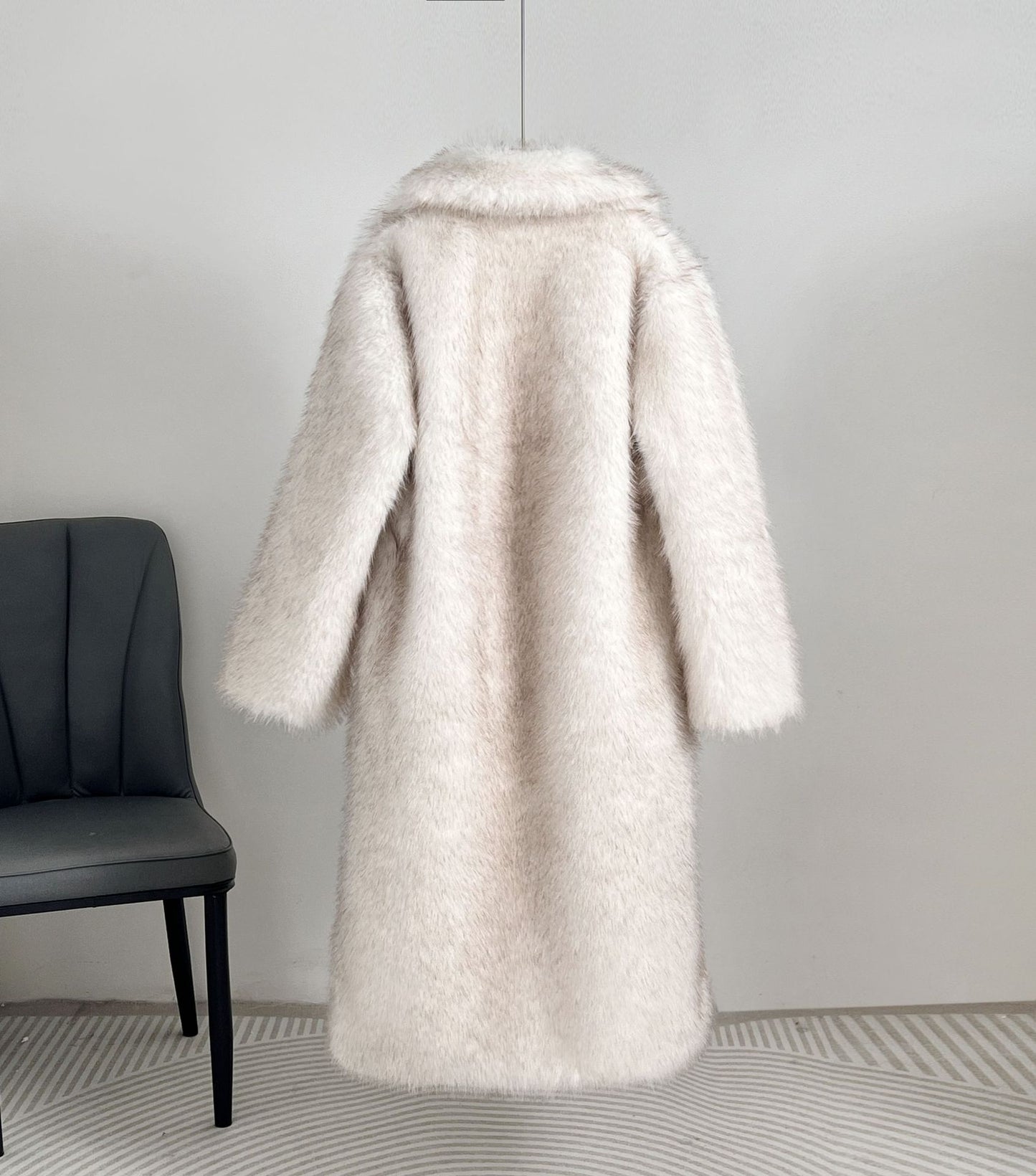 Extended fur suit collar coat coat best selling fur coat