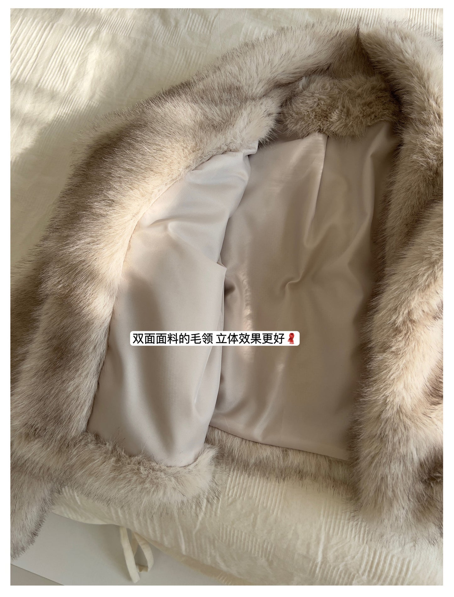 Europe and America wind lapel fur short fox fur coat fashion simple female environmental protection.
